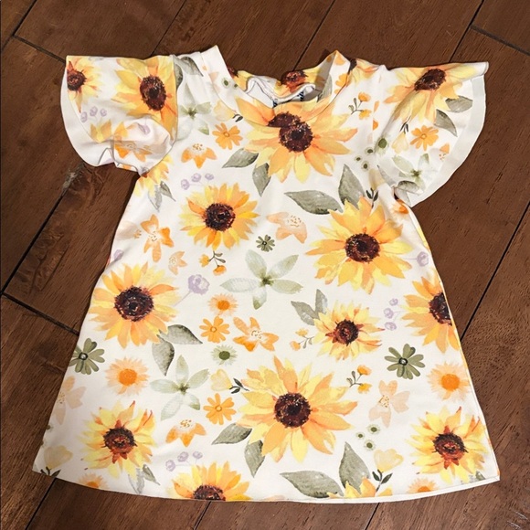 Koko Crafty Other - Sunflower Delight Kids Dress